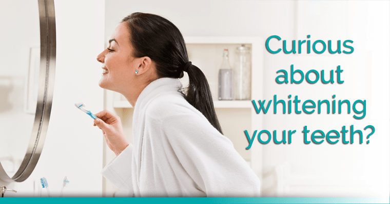 Curious about whitening your teeth?